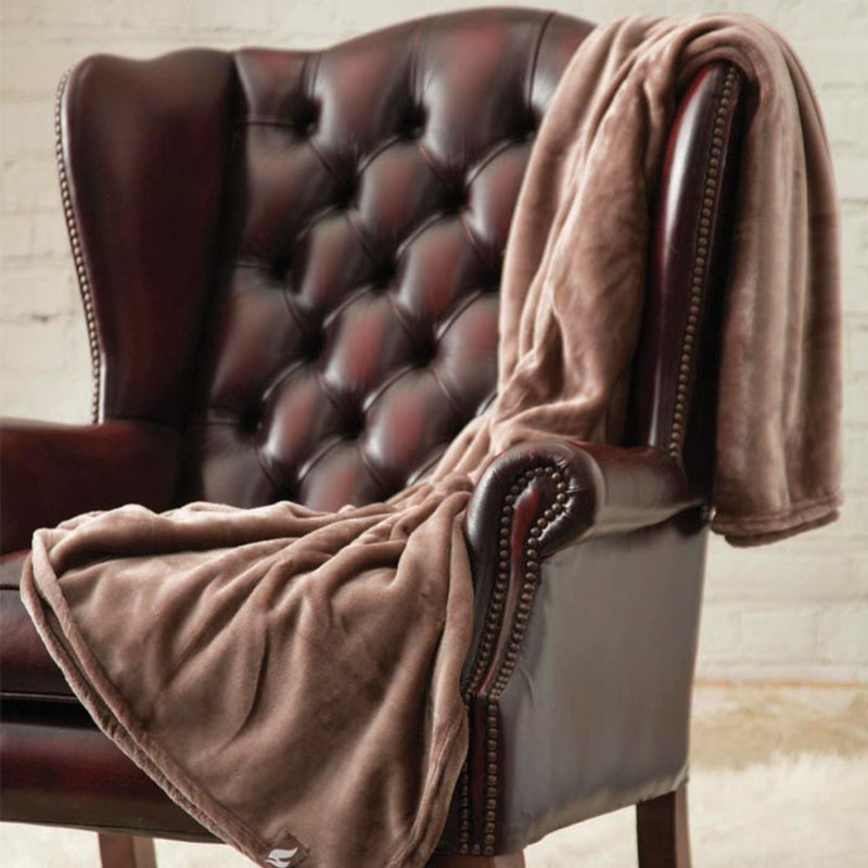 Extra Soft Warm Large Luxury Thermal Fleece Throw Blanket - 180 x 200 cm