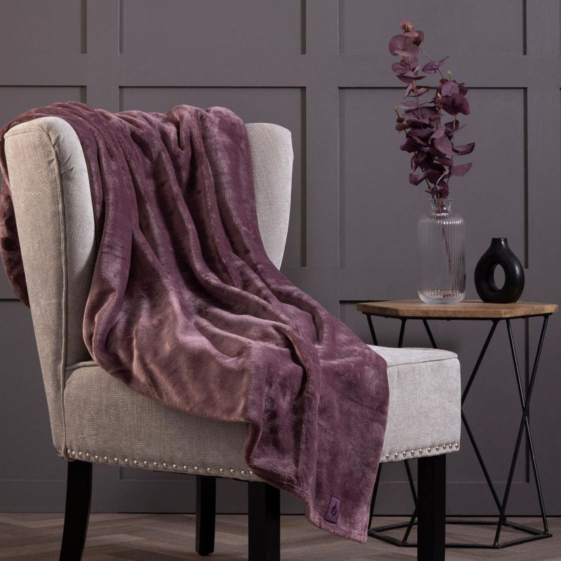 Extra Soft Warm Large Luxury Thermal Fleece Throw Blanket - 180 x 200 cm