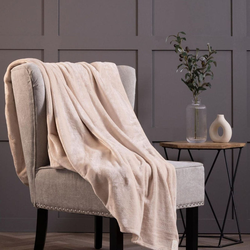 Extra Soft Warm Large Luxury Thermal Fleece Throw Blanket - 180 x 200 cm