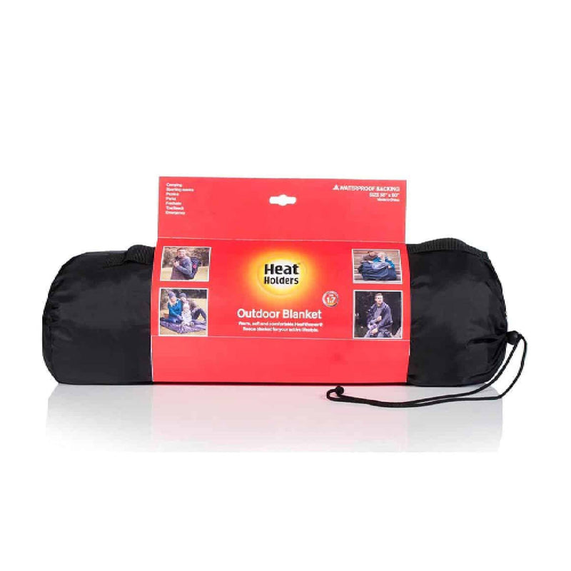 Soft Fleece Outdoor Camping Picnic Blanket with Waterproof Backing in Bag