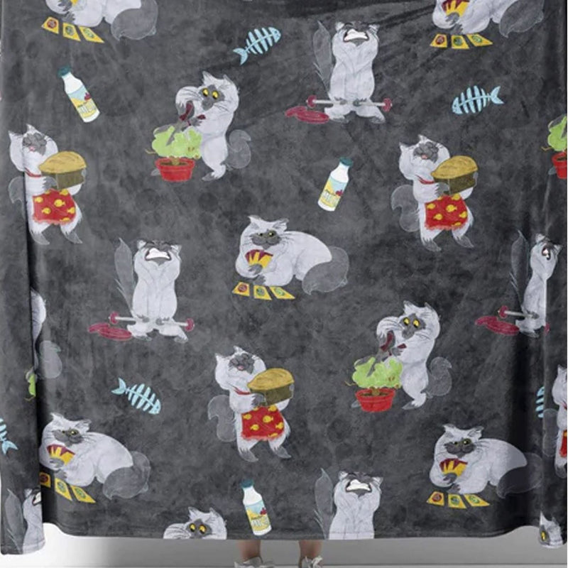 Cuddly Soft Fleece Blanket for Pets & Cold Weather