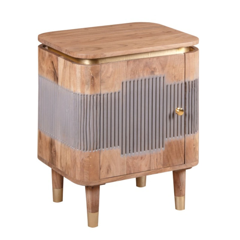 Berkley Acacia Wood Bedside Table