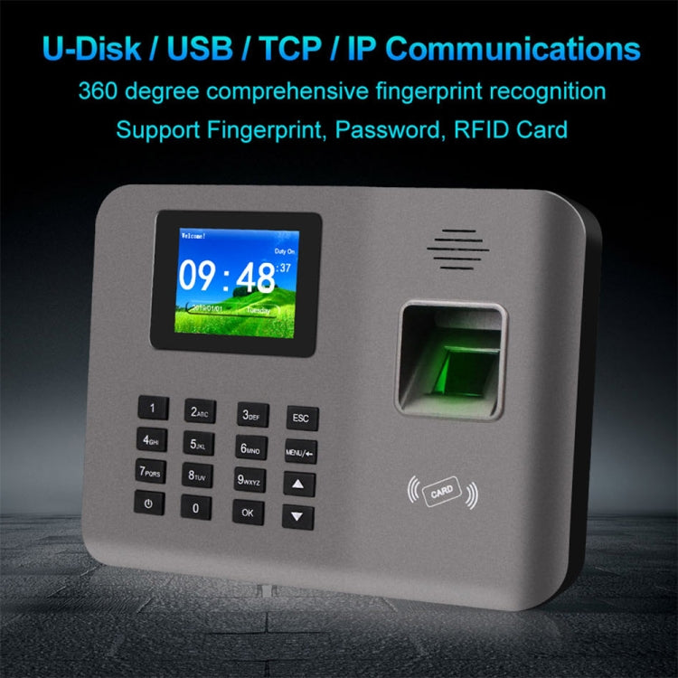 Realand Realand AL325 Fingerprint Time Attendance with 2.4 inch Color Screen ...