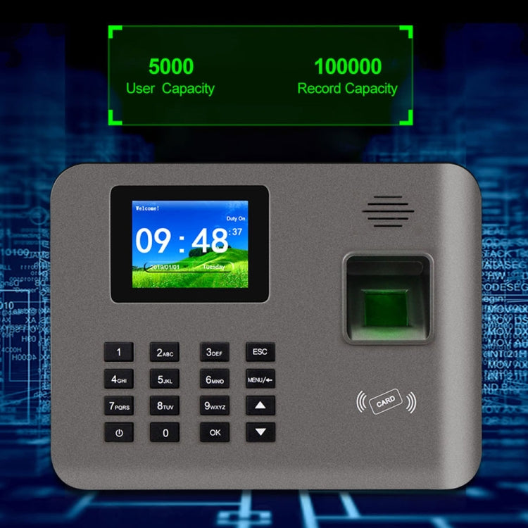 Realand Realand AL325 Fingerprint Time Attendance with 2.4 inch Color Screen ...