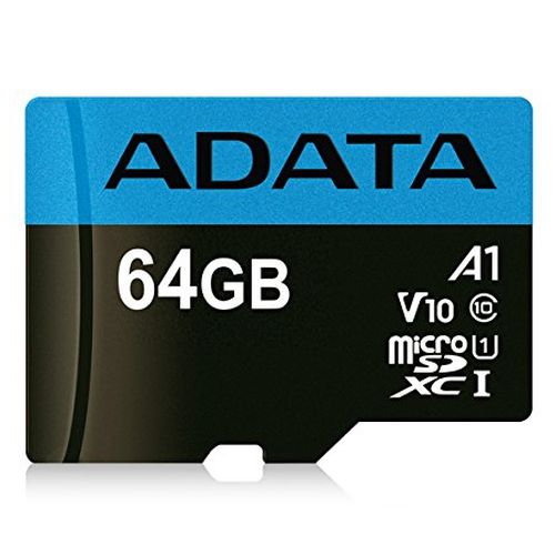 ADATA Premier Class 10 UHS-I MicroSD Card with Adapter - 32GB to 512GB