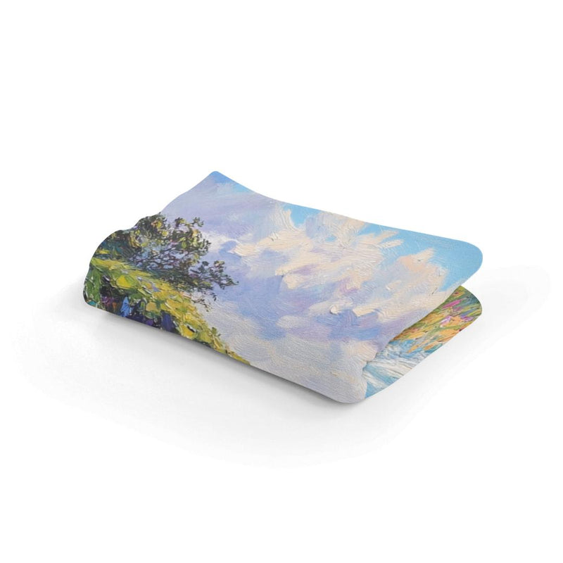 Floral Ocean Blanket