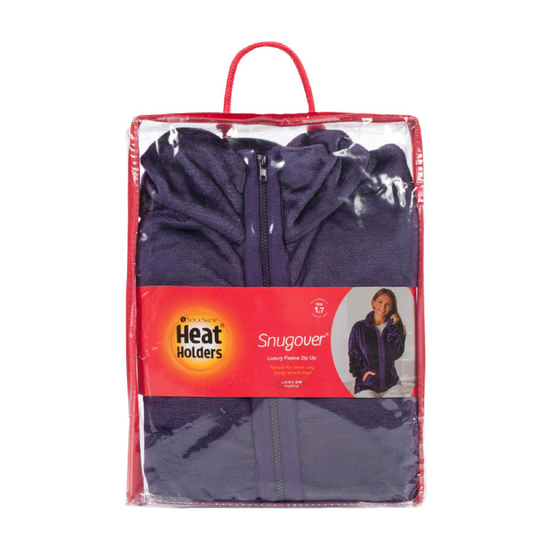 Ladies 1.7 TOG Oversized Full Zip Up Thermal Fleece Jacket for Winter