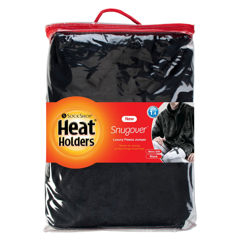 Mens Thermal Fleece Snugover Jumper with Front Pockets