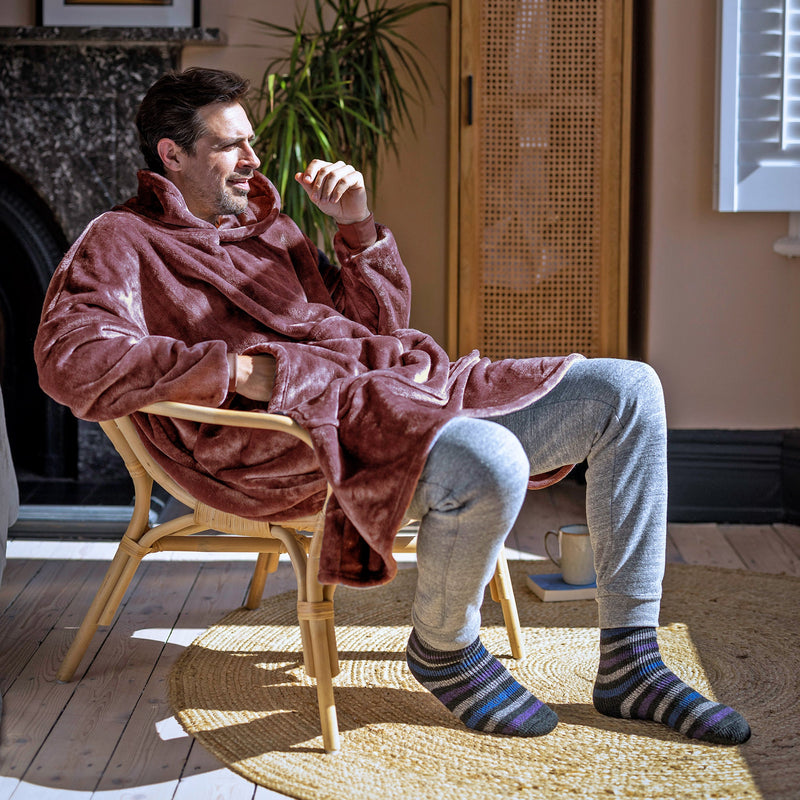 Mega Soul Warming Soft Fleece Oversized Snoodie Hoodie for Winter