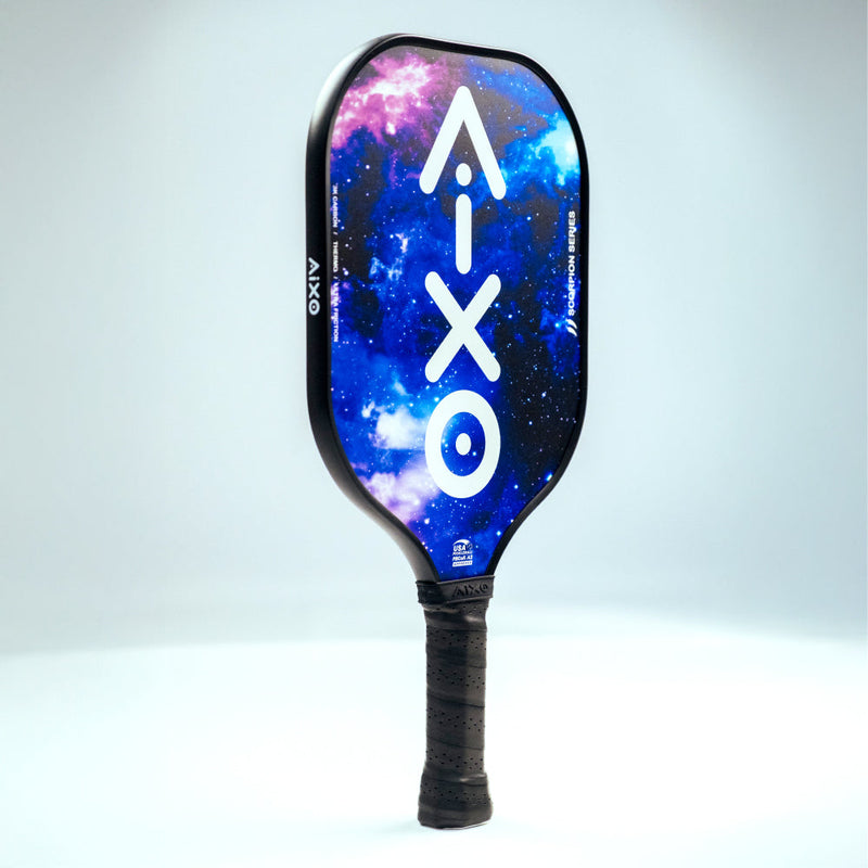 Aixo P11A Scorpion Series Spaceballs 3K Raw Carbon Pickleball Padel
