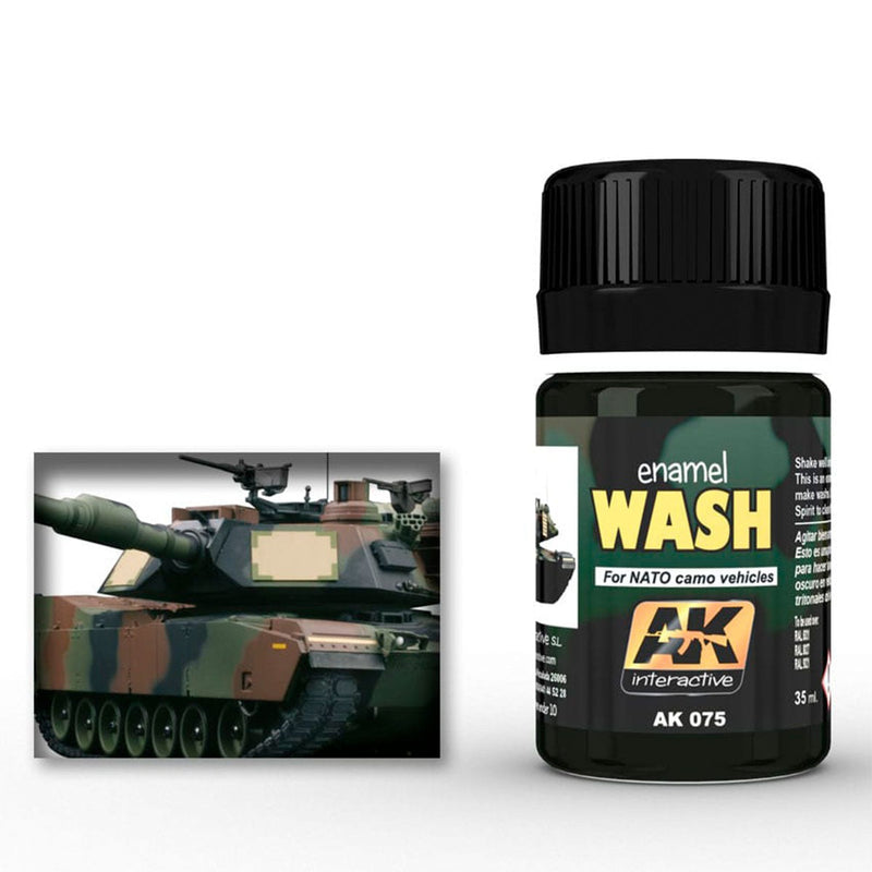 AK Interactive Wash for NATO Vehicles AK075
