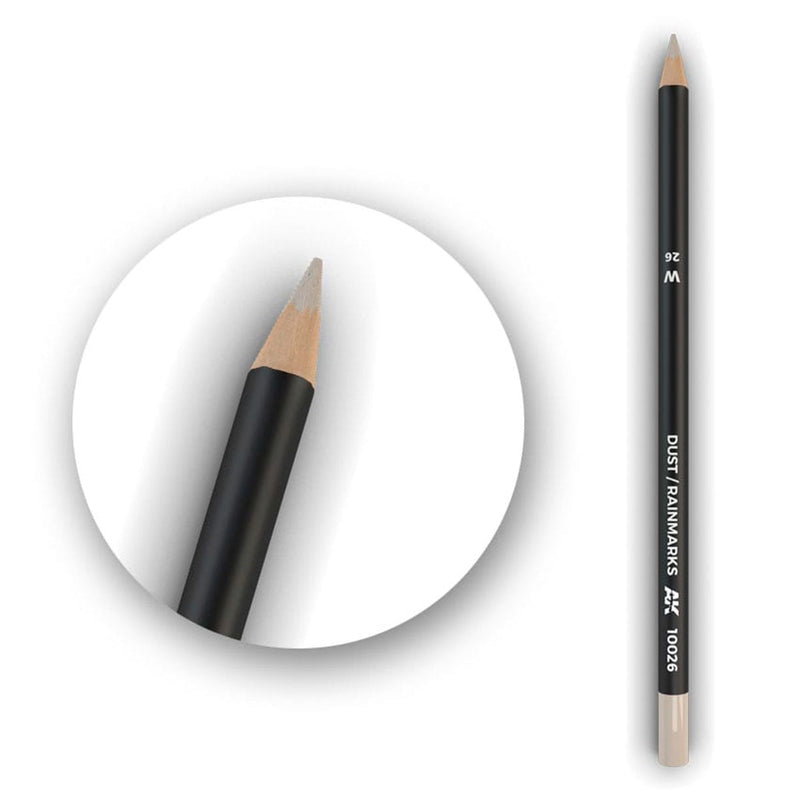 AK Interactive Watercolor Pencil Dust / Rain Marks AK10026