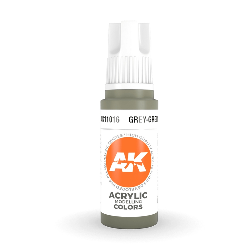 AK Interactive 3rd Gen Acrylic - Grey-Green 17ml AK11016