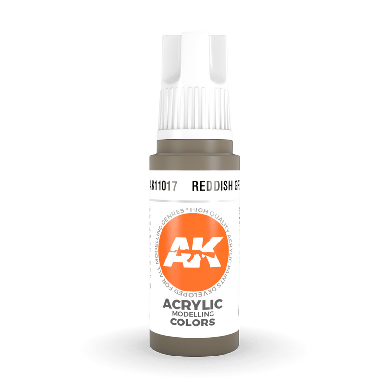 AK Interactive 3rd Gen Acrylic - Reddish Grey – Standard 17ml AK11017