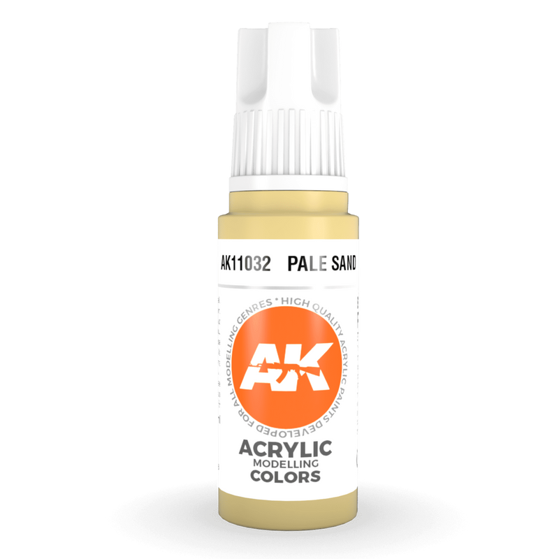 AK Interactive 3rd Gen Acrylic - Pale Sand 17ml AK11032