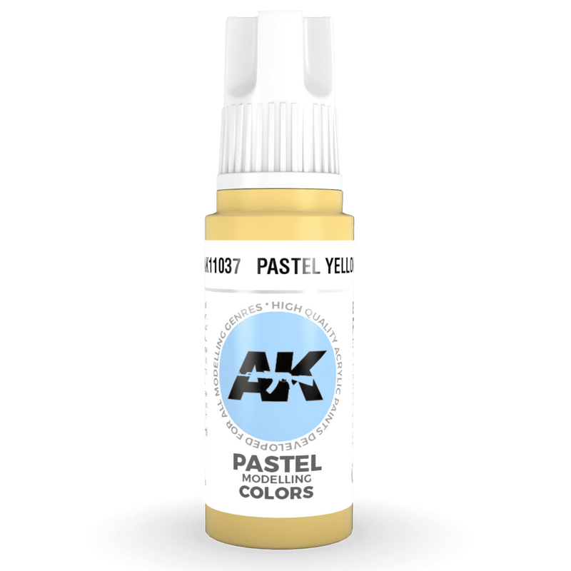 AK Interactive 3rd Gen Acrylic - Pastel Yellow 17ml AK11037