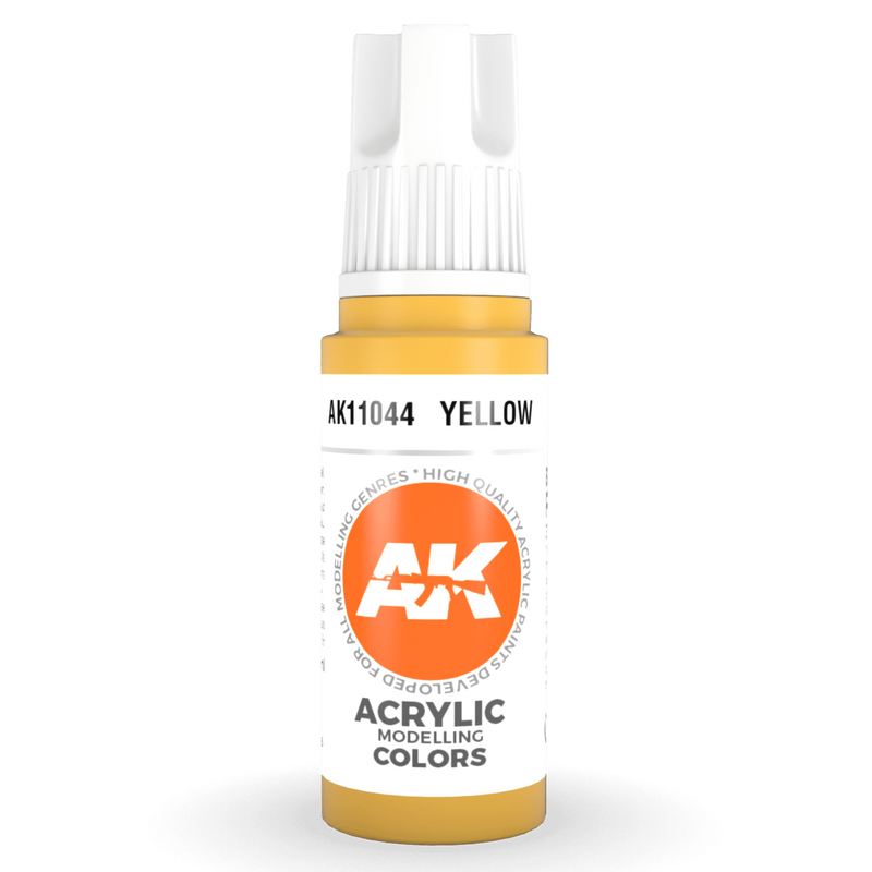 AK Interactive 3rd Gen Acrylic - Yellow 17ml AK11044
