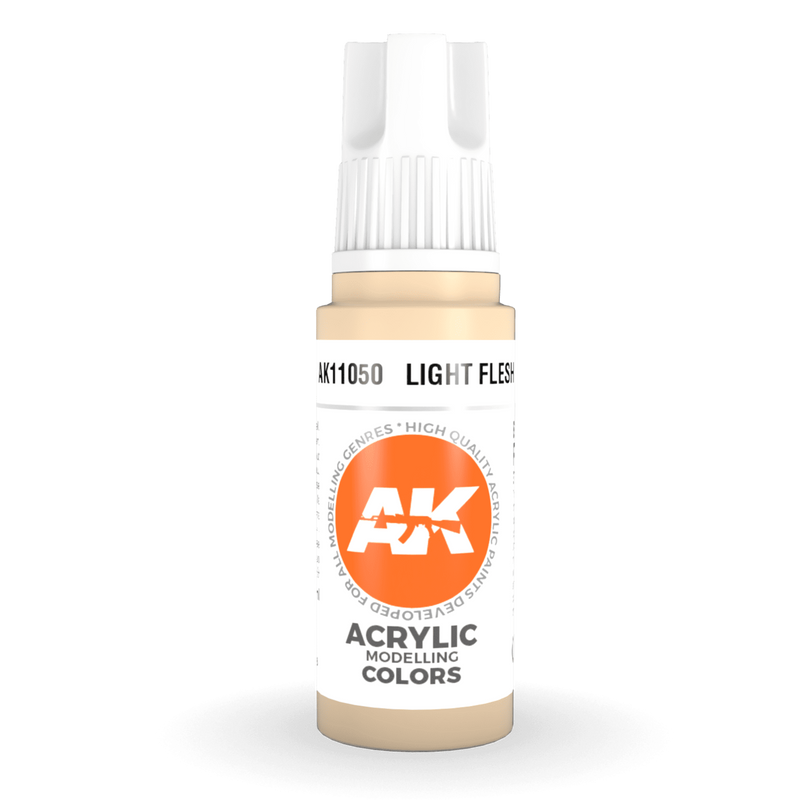 AK Interactive 3rd Gen Acrylic - Light Flesh 17ml AK11050