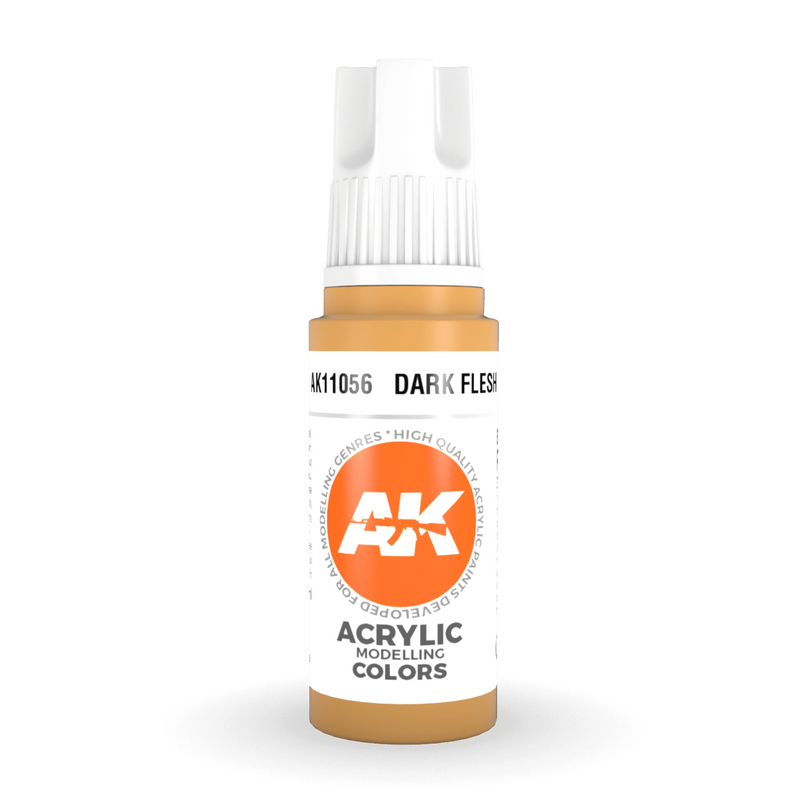 AK Interactive 3rd Gen Acrylic - Dark Flesh 17ml AK11056