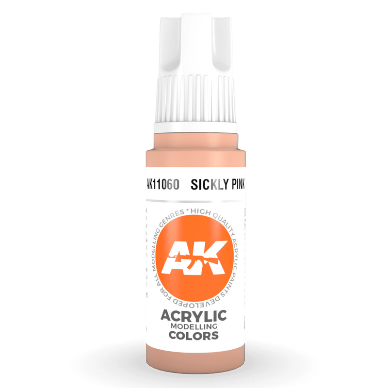 AK Interactive 3rd Gen Acrylic - Sickly Pink 17ml AK11060