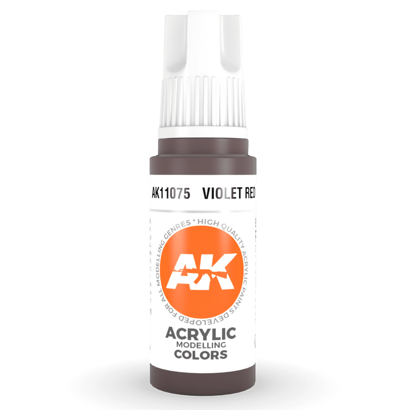 AK Interactive 3rd Gen Acrylic - Violet Red 17ml AK11075