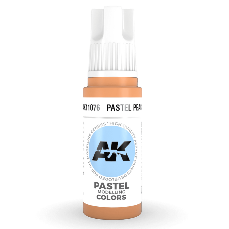 AK Interactive 3rd Gen Acrylic - Pastel Peach 17ml AK11076