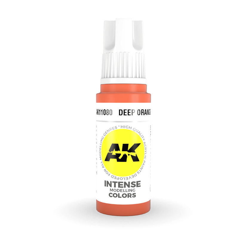 AK Interactive 3rd Gen Acrylic - Deep Orange 17ml AK11080