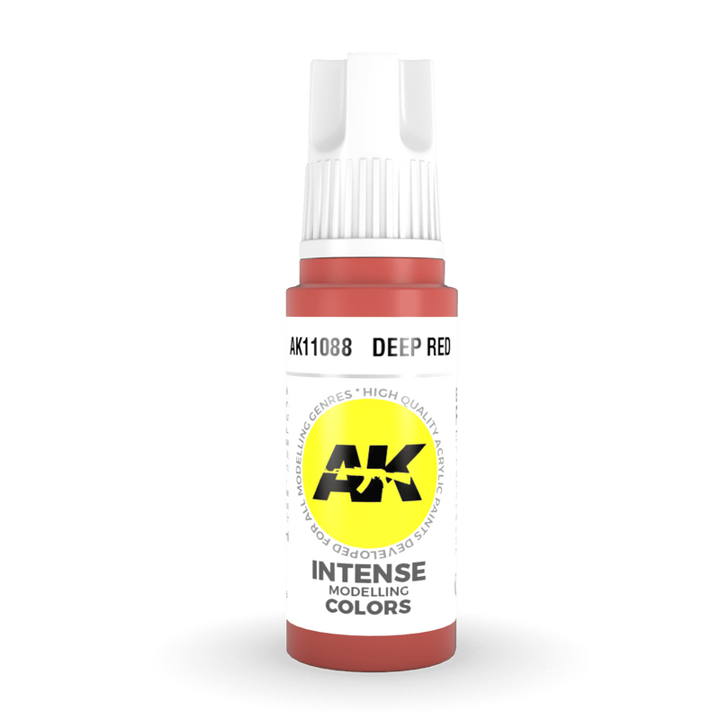AK Interactive 3rd Gen Acrylic - Deep Red 17ml AK11088