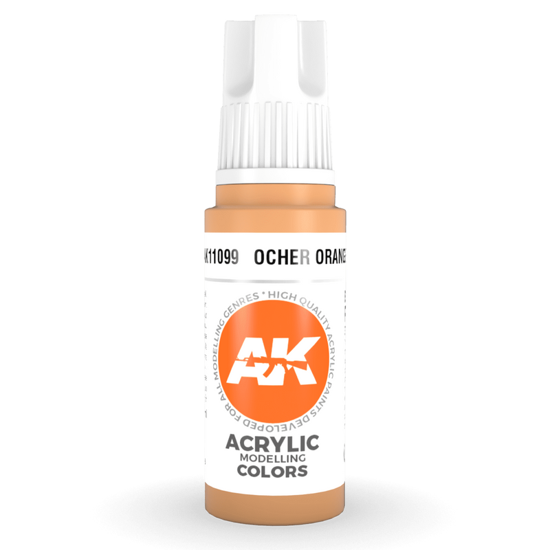 AK Interactive 3rd Gen Acrylic - Ocher Orange 17ml AK11099