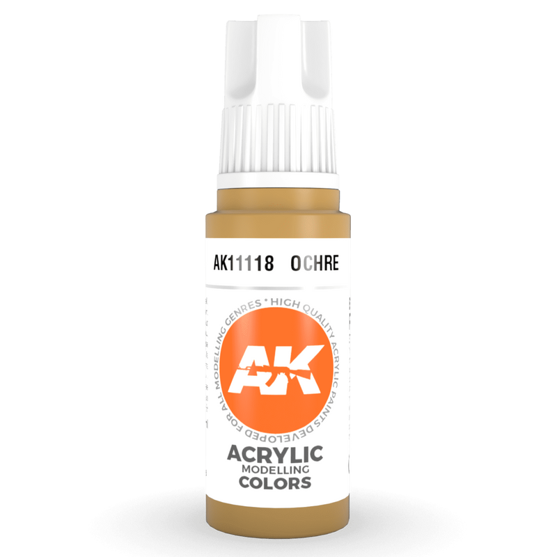 AK Interactive 3rd Gen Acrylic - Ocher 17ml AK11118