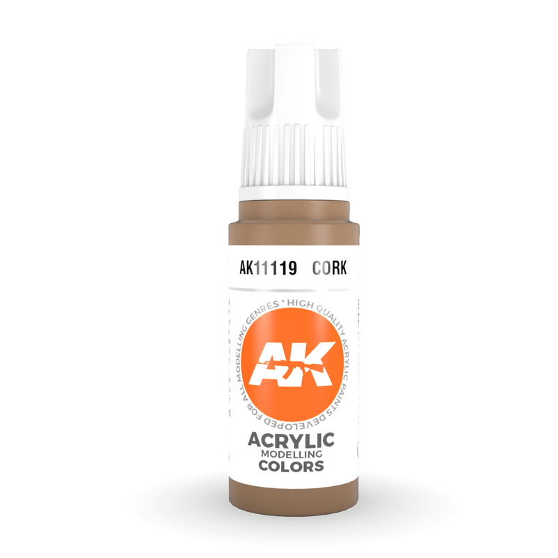 AK Interactive 3rd Gen Acrylic - Cork 17ml AK11119