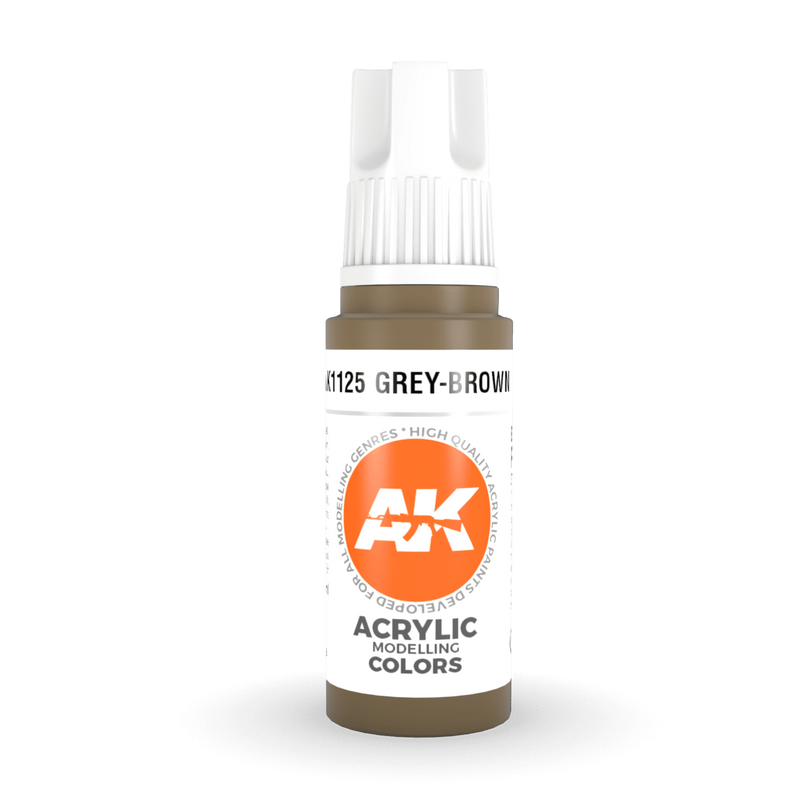 AK Interactive 3rd Gen Acrylic - Khaki Grey 17ml AK11125