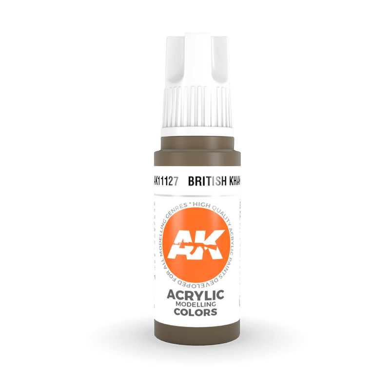 AK Interactive 3rd Gen Acrylic - British Khaki 17ml AK11127