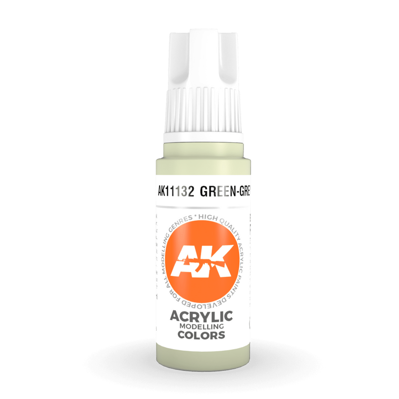 AK Interactive 3rd Gen Acrylic - Green-Grey 17ml AK11132