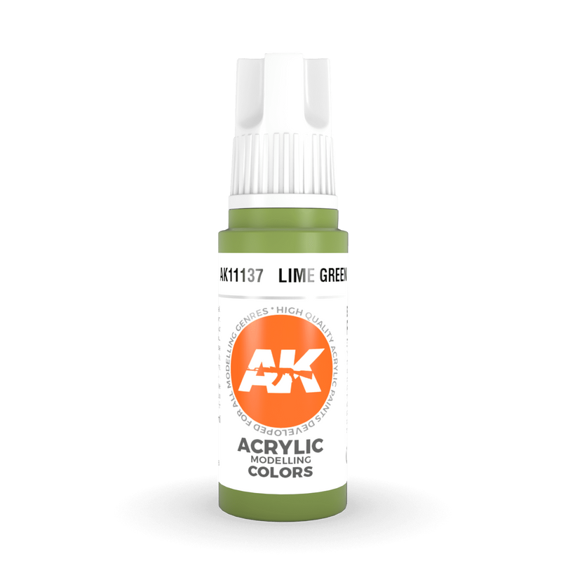 AK Interactive 3rd Gen Acrylic - Lime Green 17ml AK11137
