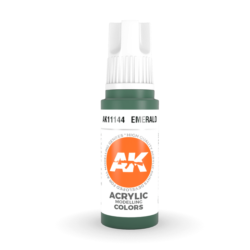 AK Interactive 3rd Gen Acrylic - Emerald 17ml AK11144