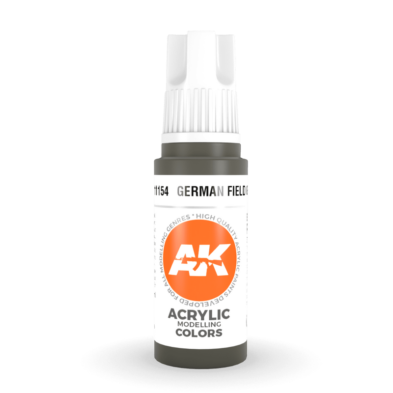 AK Interactive 3rd Gen Acrylic - German Field Grey 17ml AK11154
