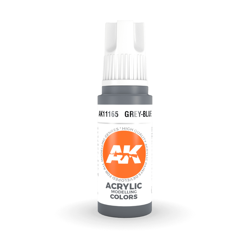 AK Interactive 3rd Gen Acrylic - Grey-Blue 17ml AK11165