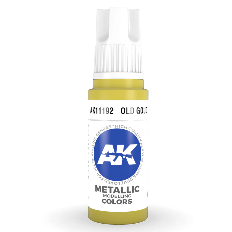 AK Interactive 3rd Gen Acrylic - Old Gold 17ml AK11192