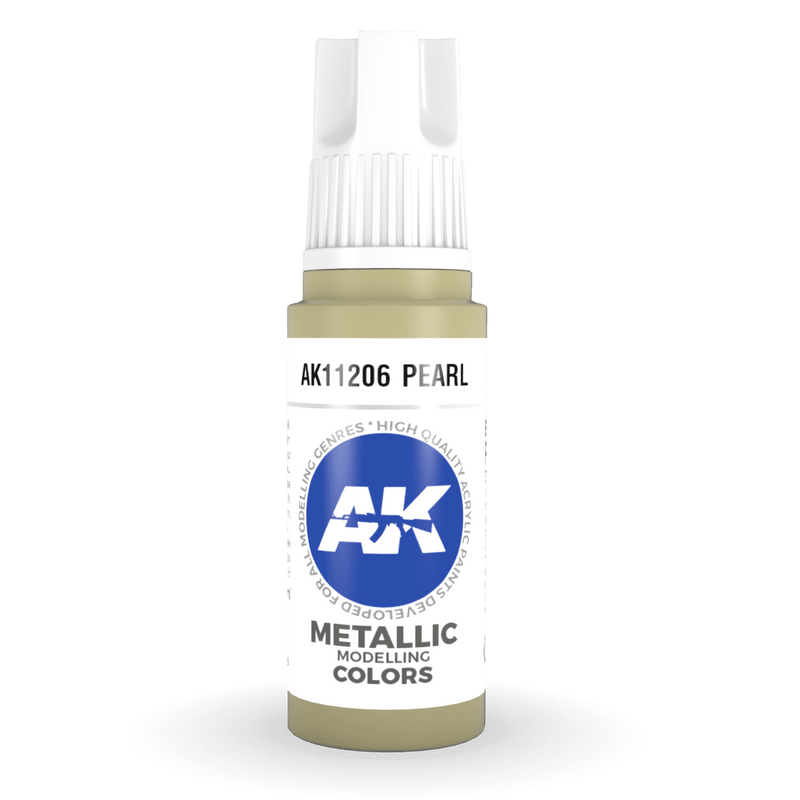 AK Interactive - 3rd Gen Acrylic - Pearl 17ml AK11206