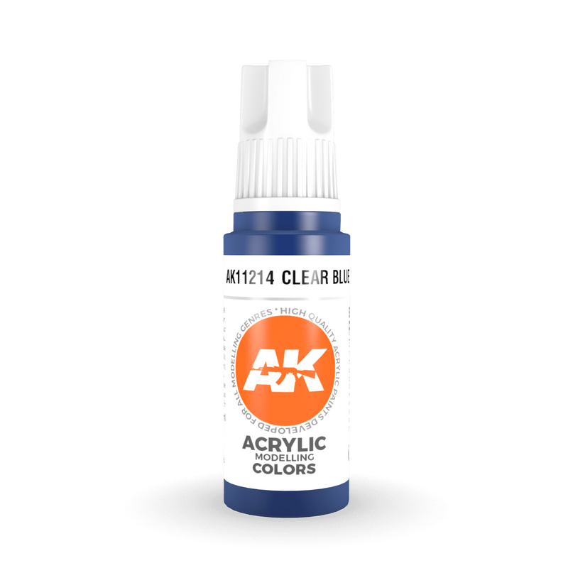 AK Interactive 3rd Gen Acrylic - Blue 17ml AK11214