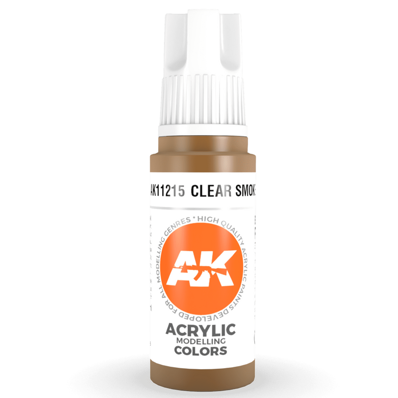 AK Interactive 3rd Gen Acrylic - Smoke 17ml AK11215