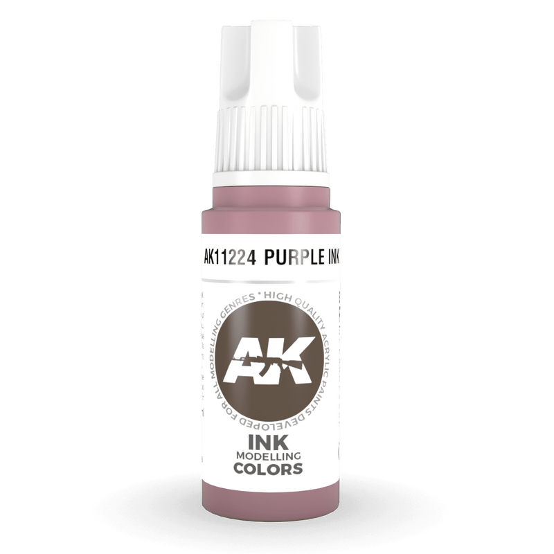 AK Interactive - 3rd Gen Acrylic - Purple INK 17ml AK11224