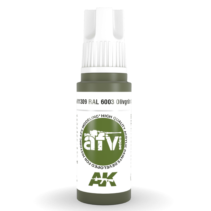AK Interactive 3rd Gen Acrylic - RAL 6003 Olivegrün opt.1 17ml AK11309