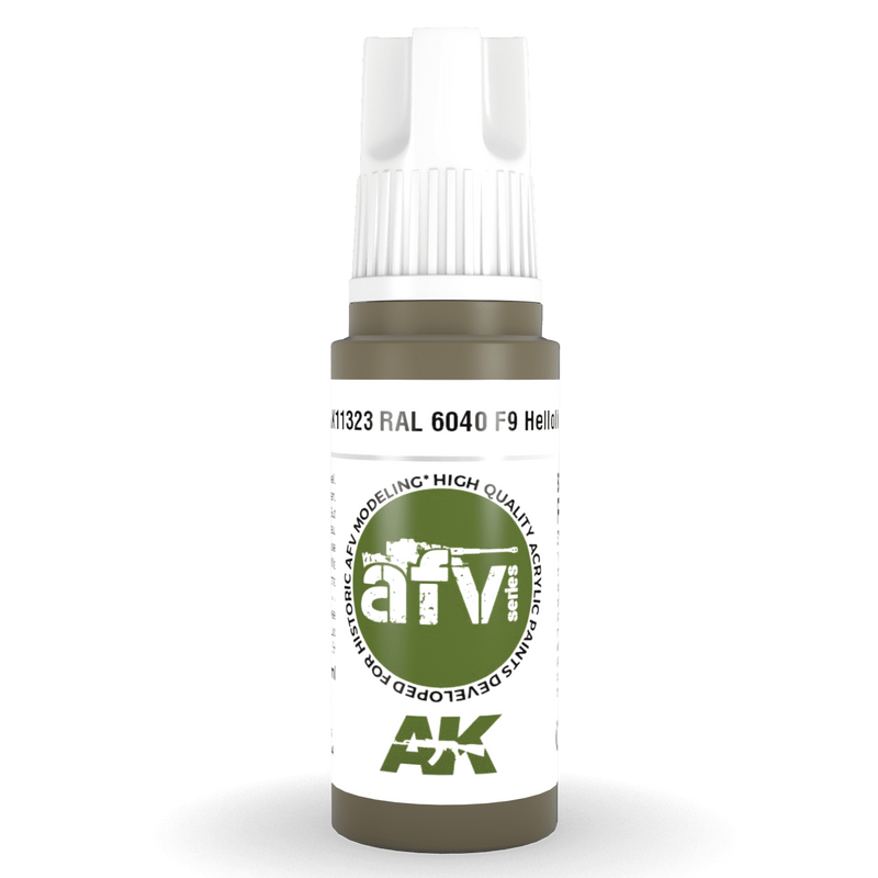 AK Interactive 3rd Gen Acrylic - RAL 6040 F9 Helloliv 17ml AK11323