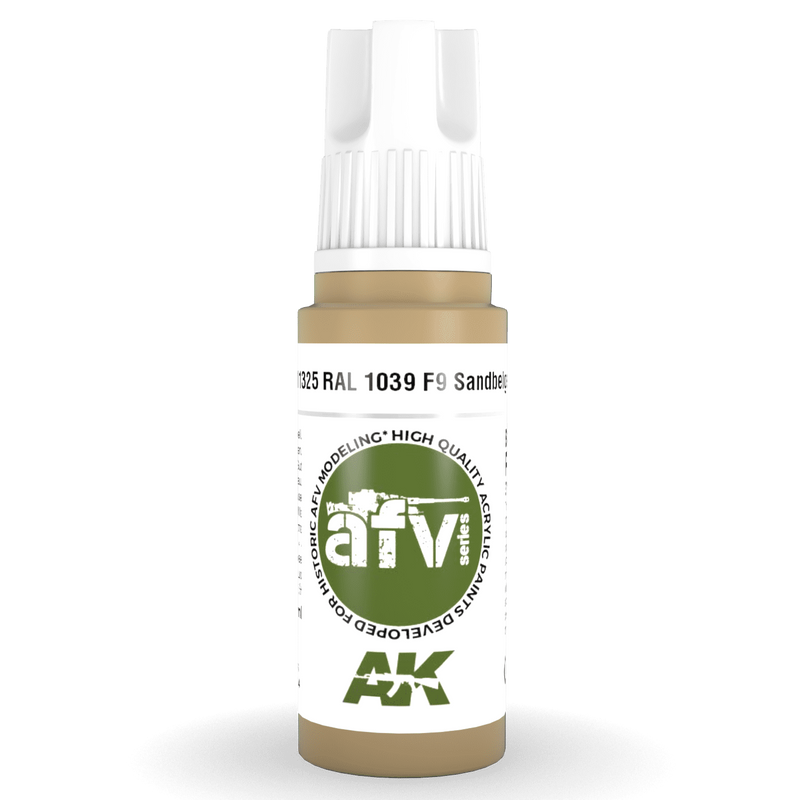 AK Interactive 3rd Gen Acrylic - RAL 1039 F9 Sandbeige 17ml AK11325