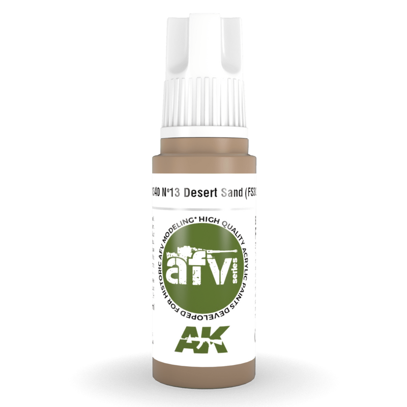 AK Interactive 3rd Gen Acrylic - Nº13 Desert Sand (FS30279) 17ml (AK11340)