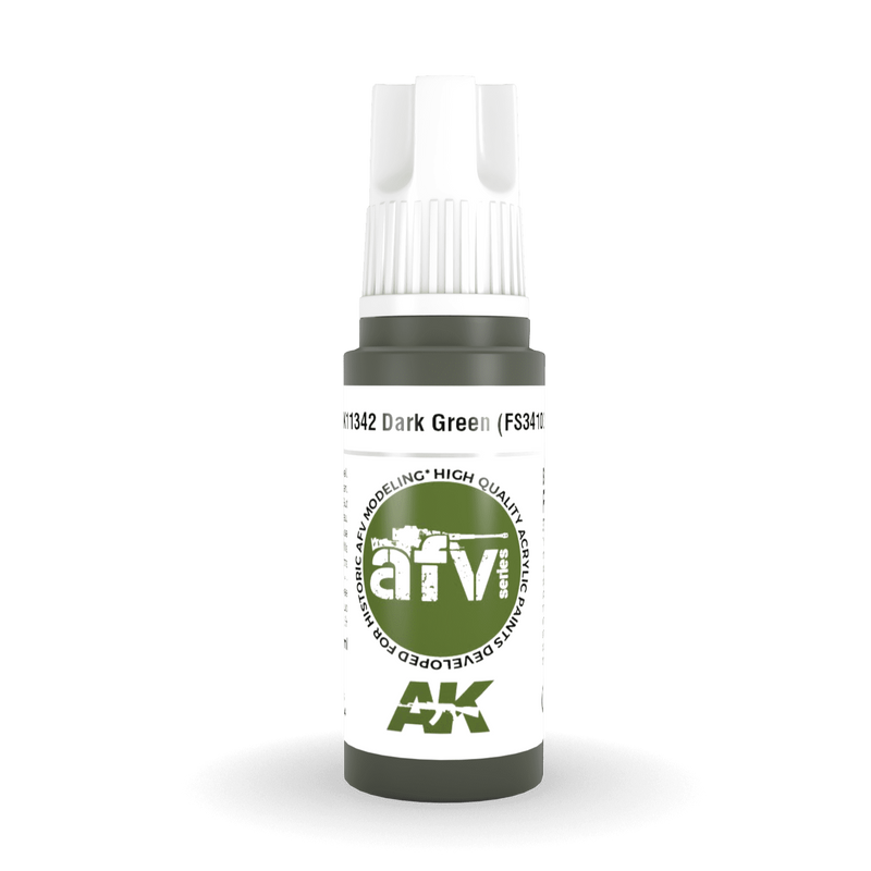AK Interactive 3rd Gen Acrylic - Dark Green 17ml AK11342