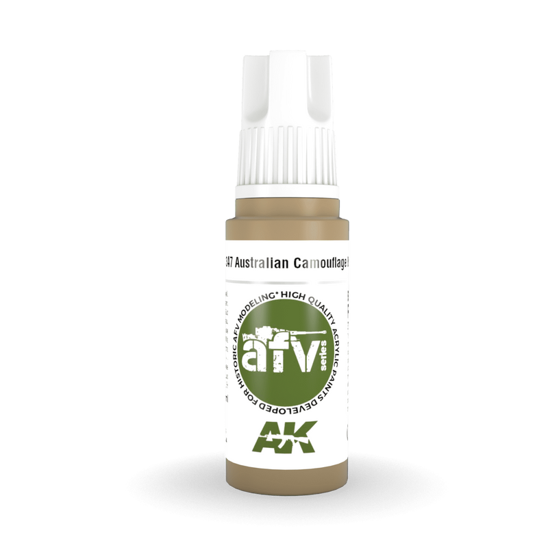 AK Interactive 3rd Gen Acrylic - Australian Camouflage Brown 17ml AK11347