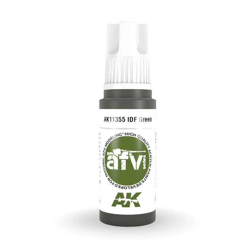 AK Interactive 3rd Gen Acrylic - IDF Green 17ml AK11355
